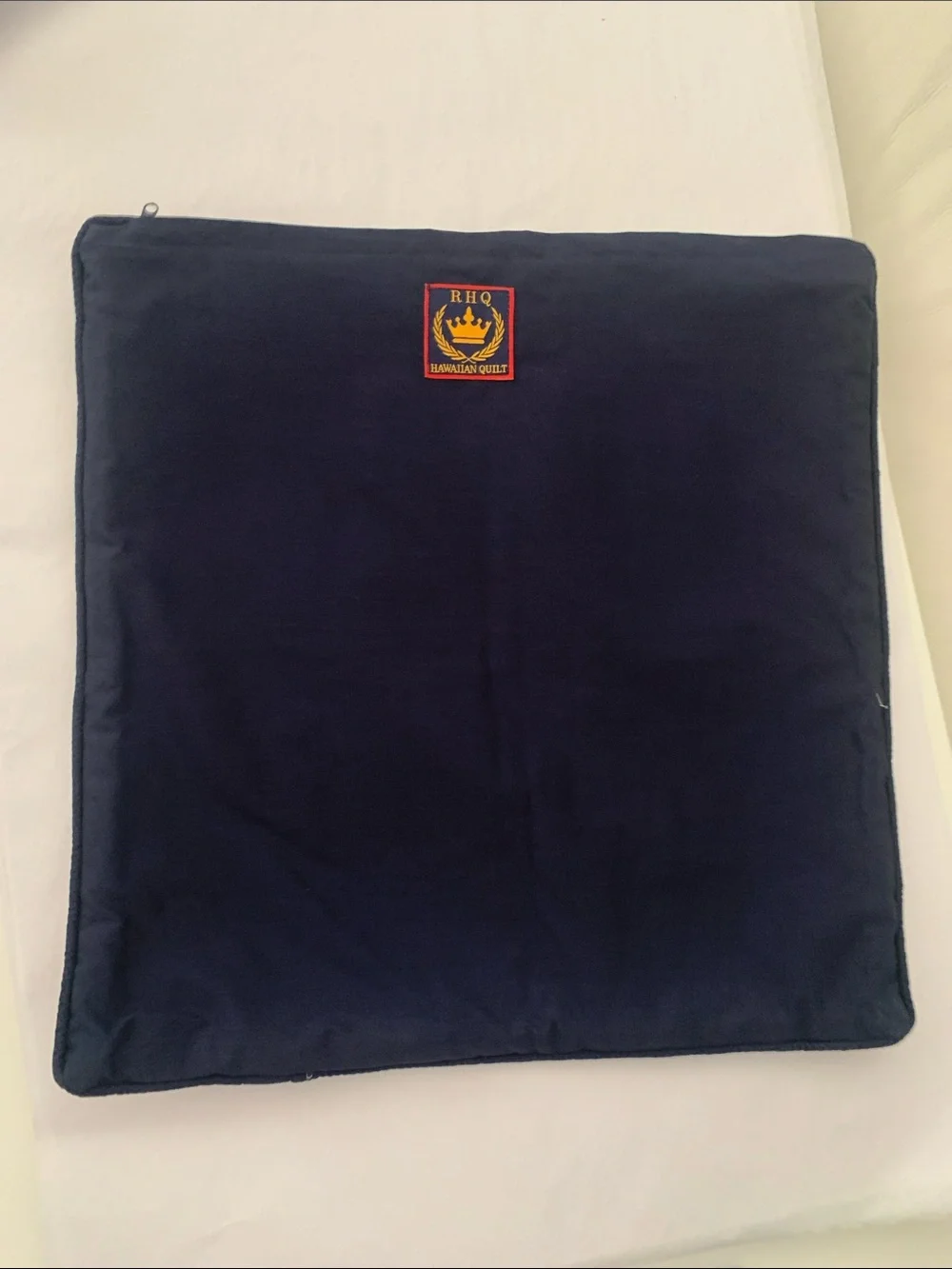 NWT Navy & Red Union Flag Quilted Throw - Home Bedding